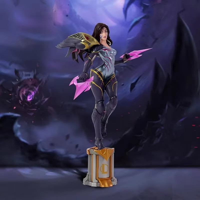 League of Legends the Loose Cannon Jinx Kaisa Luxanna Crownguard Anime Game 3D Pen Desktop Decoration Action Figures Model