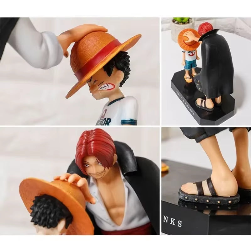 18Cm One Piece Luffy Action Figures Model Toys Pvc Monkey D. Luffy Figures One Piece Anime Statue Model Ornamen Birthday Gifts