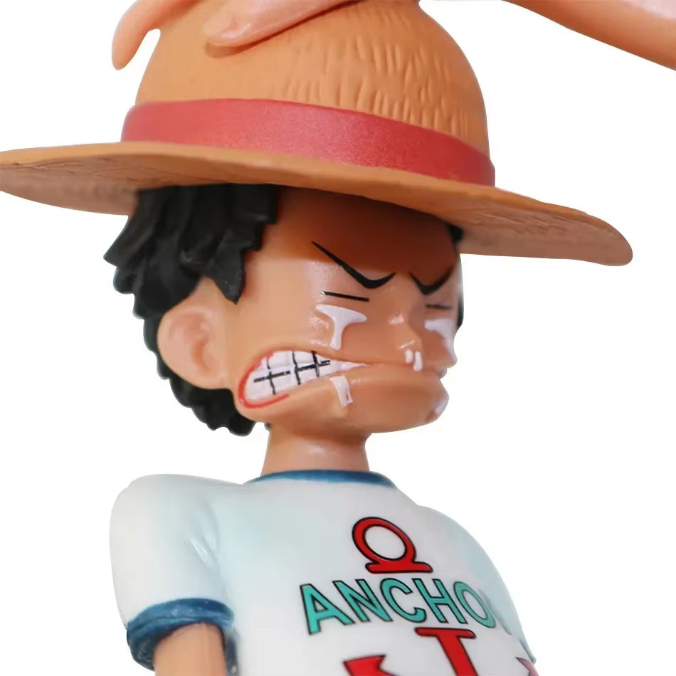 18Cm One Piece Luffy Action Figures Model Toys Pvc Monkey D. Luffy Figures One Piece Anime Statue Model Ornamen Birthday Gifts