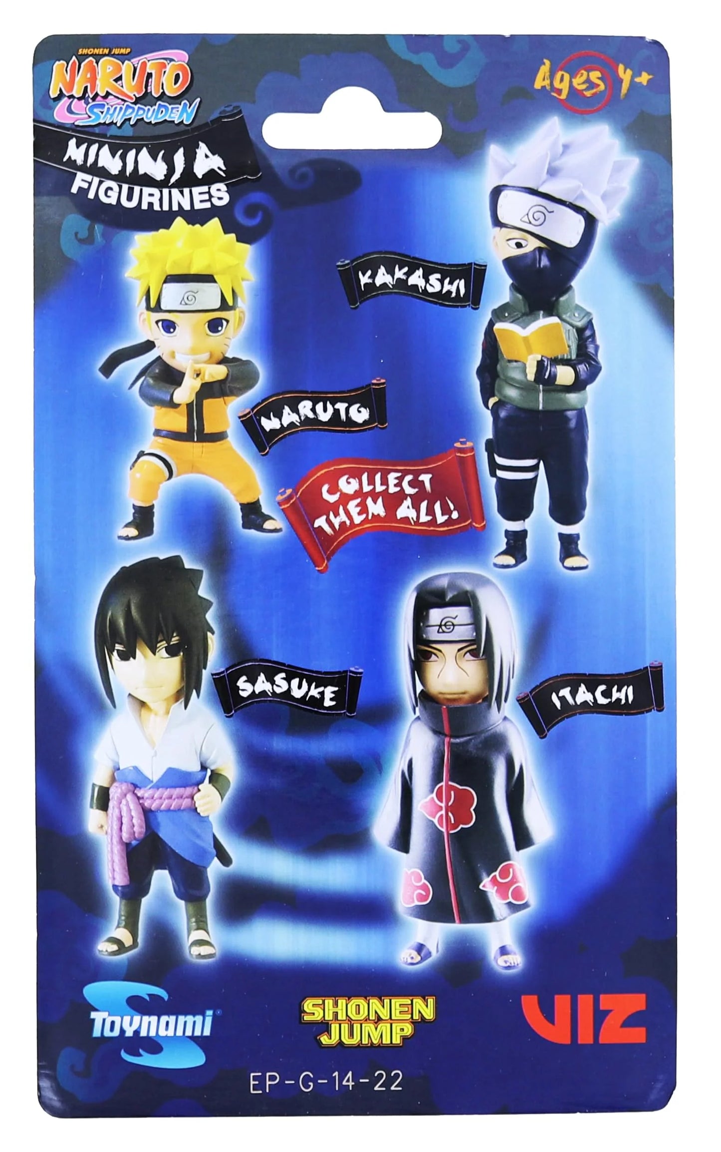Naruto Shippuden Mininja 4 Inch Figurine Series 1 | Kakashi