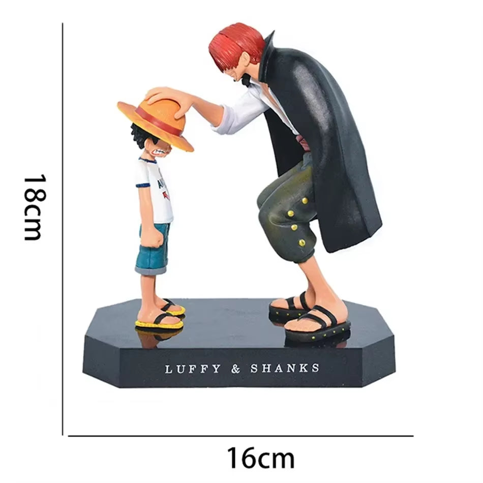 18Cm One Piece Luffy Action Figures Model Toys Pvc Monkey D. Luffy Figures One Piece Anime Statue Model Ornamen Birthday Gifts